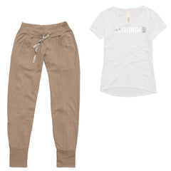Casual stretch pant Brown
