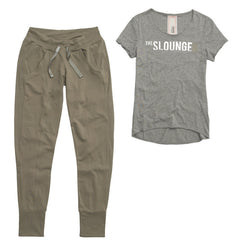 Casual stretch pant Taupe