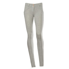 Casual stretch pant Melange Grey