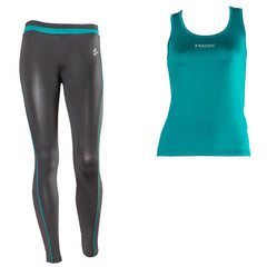 Stretch pant Grey/Green