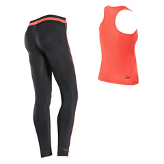 Stretch pant Black/Orange