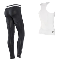 Stretch pant Black/White